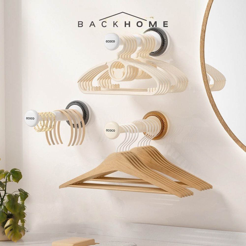 Jual ECOCO Suction Wall Hanger Rack - Rak Gantungan Dinding Aluminium ...