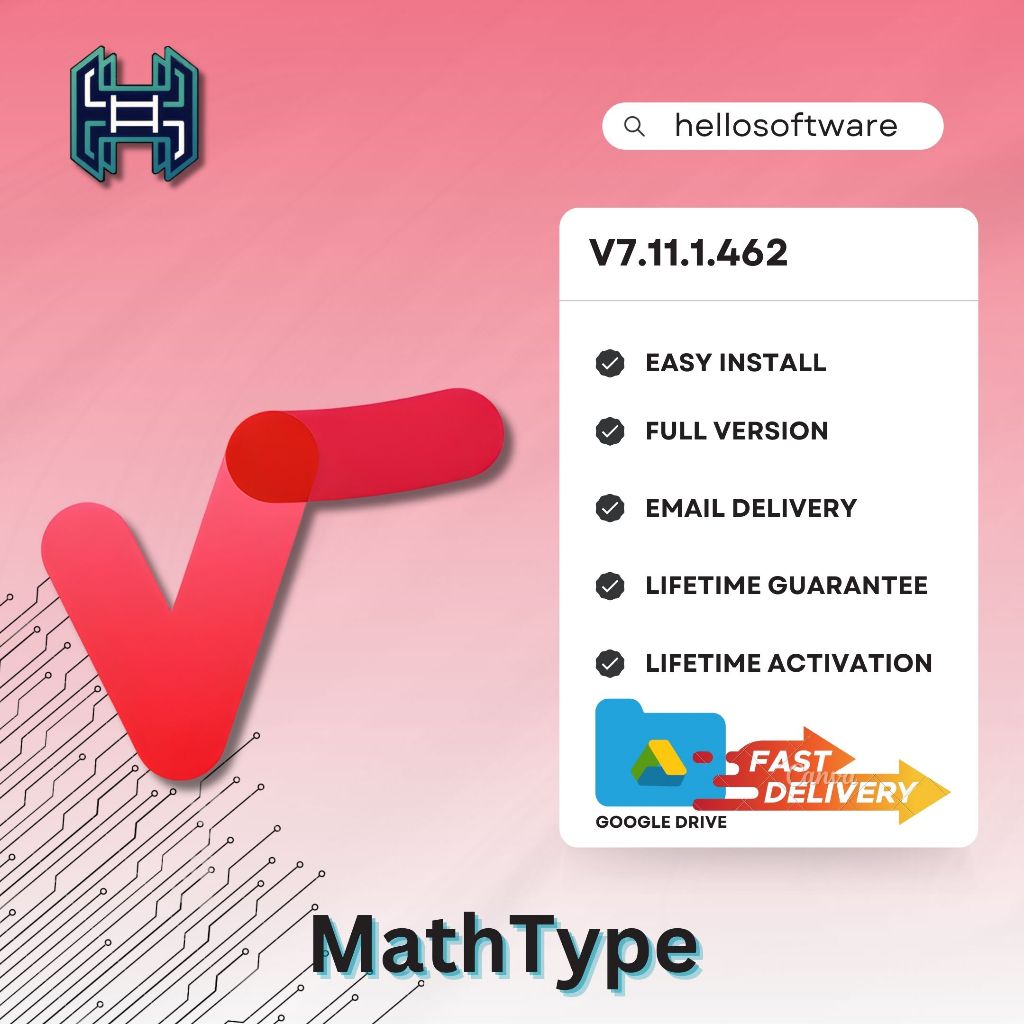 Jual (WIN/MAC) MathType 7 v7.11.1.462 Full Version (Versi Terbaru ...