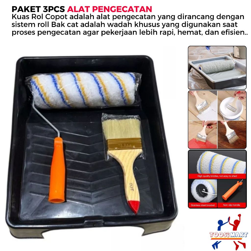 Jual Bak Cat - Bak Kuas Roll - Hitam High quality/BAK CAT BERKUALITAS ...
