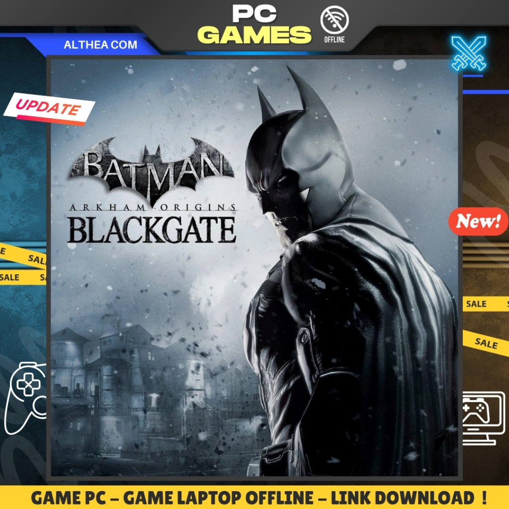 Jual BATMAN : ARKHAM ORIGINS BLACKGATE DELUXE EDITION - METROIDVANIA ...