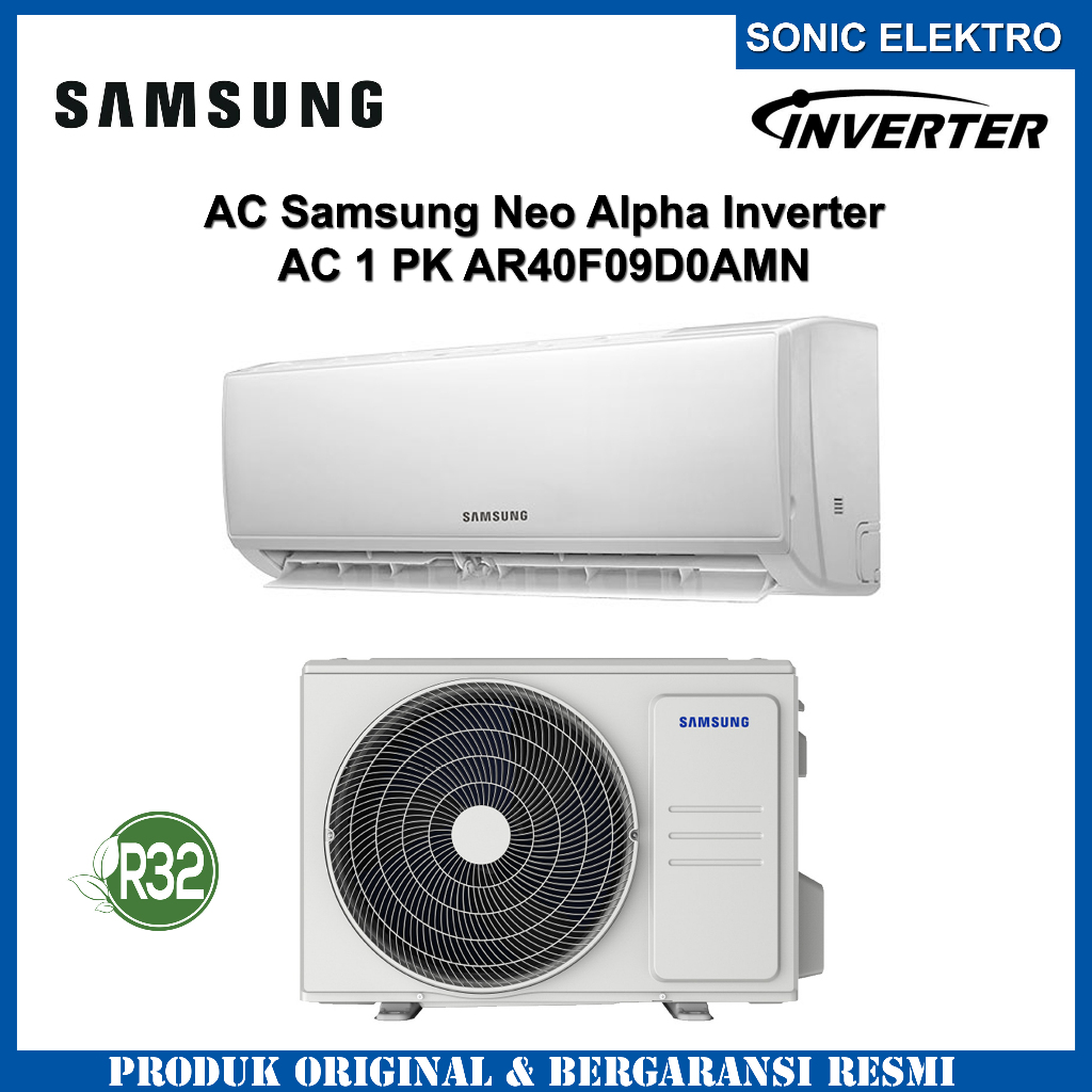 Jual AC Samsung 1 PK inverter Neo Alpha AR40F Fast Cooling, Hemat ...