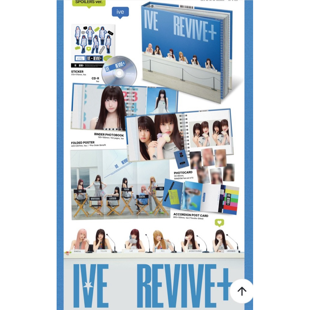 Jual READY STOCK 2ND ALBUM IVE REVIVE+ REVIVE SEALED TERSEGEL SEGEL ...