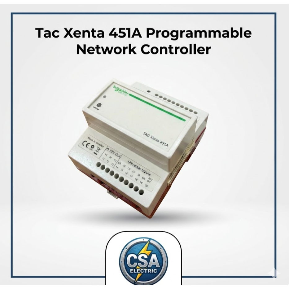 Jual TAC Xenta 451A Programmable Network Controller atau LonWorks ...