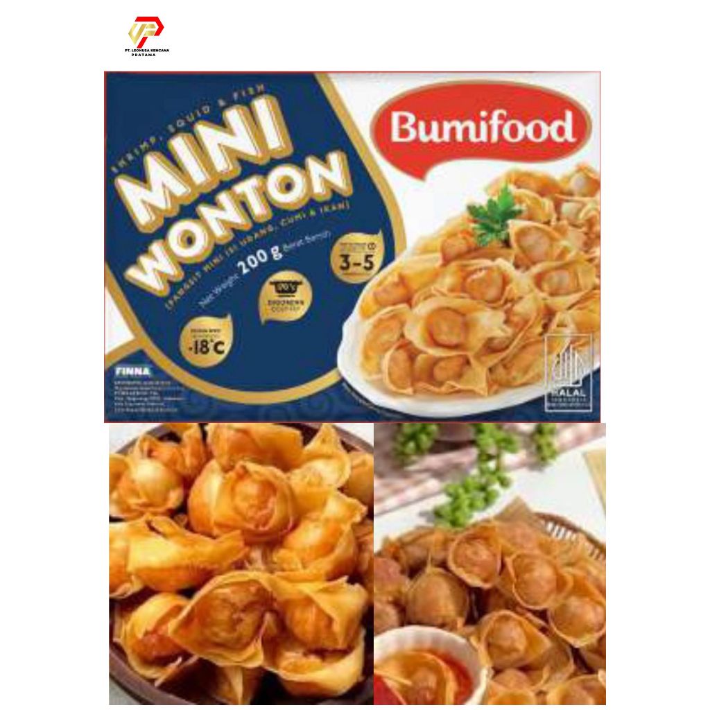 Jual Bumifood Mini Wonton/Mini Pangsit Frozen Halal | Shopee Indonesia