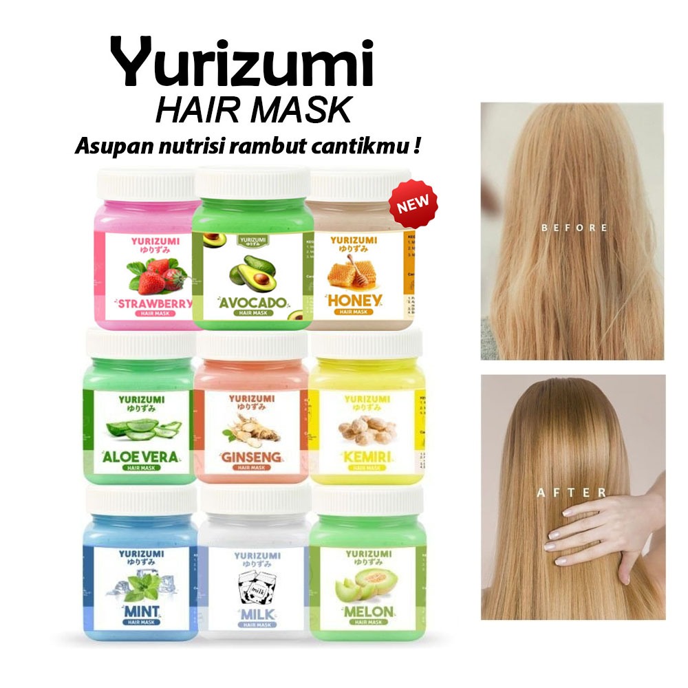 Jual Yurizumi Hair Mask Creambath Masker Rambut Treatment Rambut ...