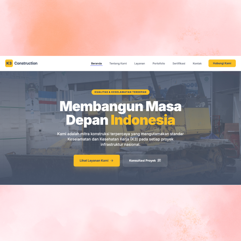 Jual Source Code Website Company Profile Perusahaan Dinamis Laravel 12 ...