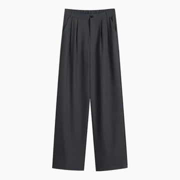 Loose Pants Trousers Jumbo (BIG SIZE) Highwaist Wanita Anti Kusut Celana Kulot Highwaist Wanita