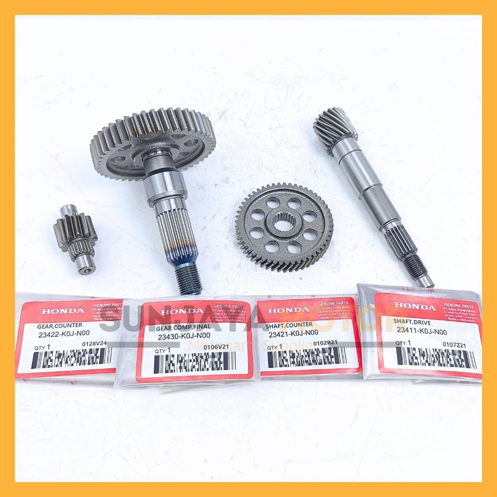 Jual Gear Rasio Set Original Honda KOJ K0J Gigi Rasio Beat Deluxe Beat ...