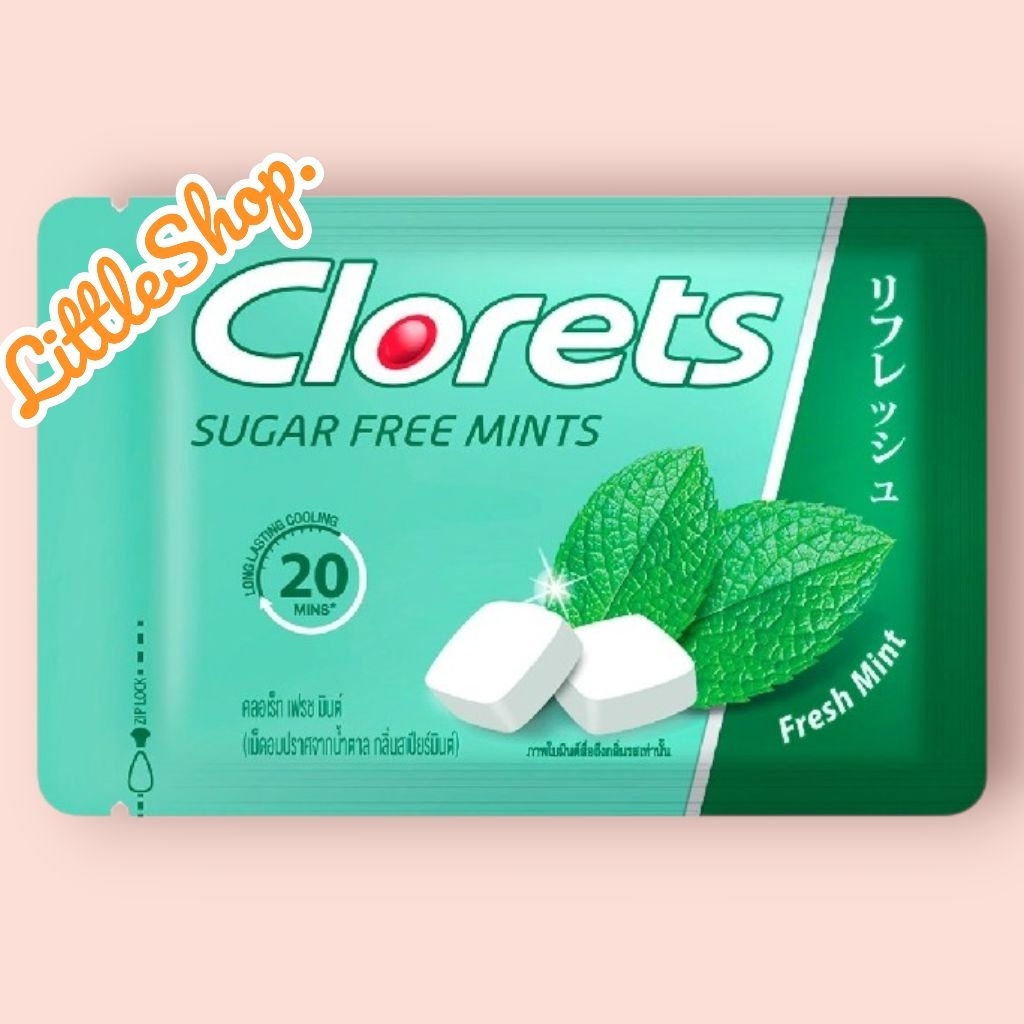 Jual CLORETS Sugar Free Mints Spearmint – Permen Bebas Gula | Shopee ...
