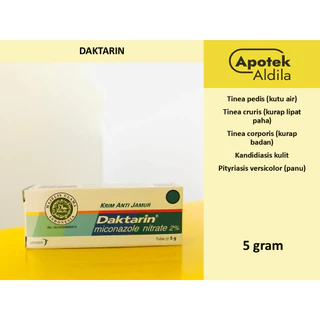 DAKTARIN CR 5 GRAM JANSSEN, KRIM ANTI JAMUR SEPERTI PANU, KUTU AIR, KURAP