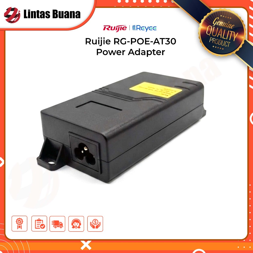 Jual Ruijie RG-POE-AT30 Power Adapter PoE Gigabit RG POE AT30 | Shopee ...