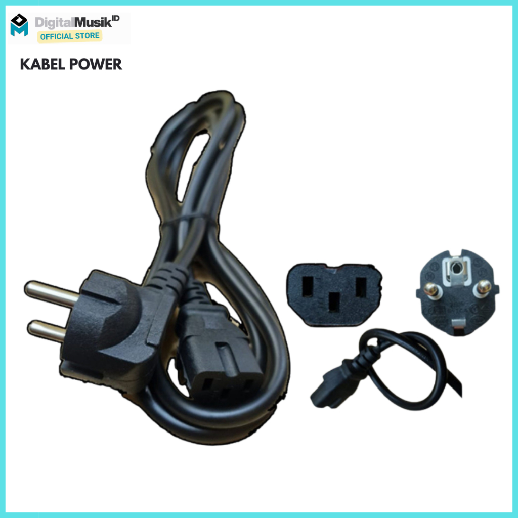 Jual Kabel Power Listrik 1,8 Meter Kabel Power Audio, PC, Electronic ...