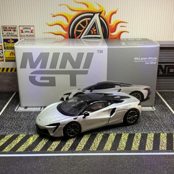 Jual Mini GT - McLaren Artura Ice Silver - MGT00582 | Shopee Indonesia