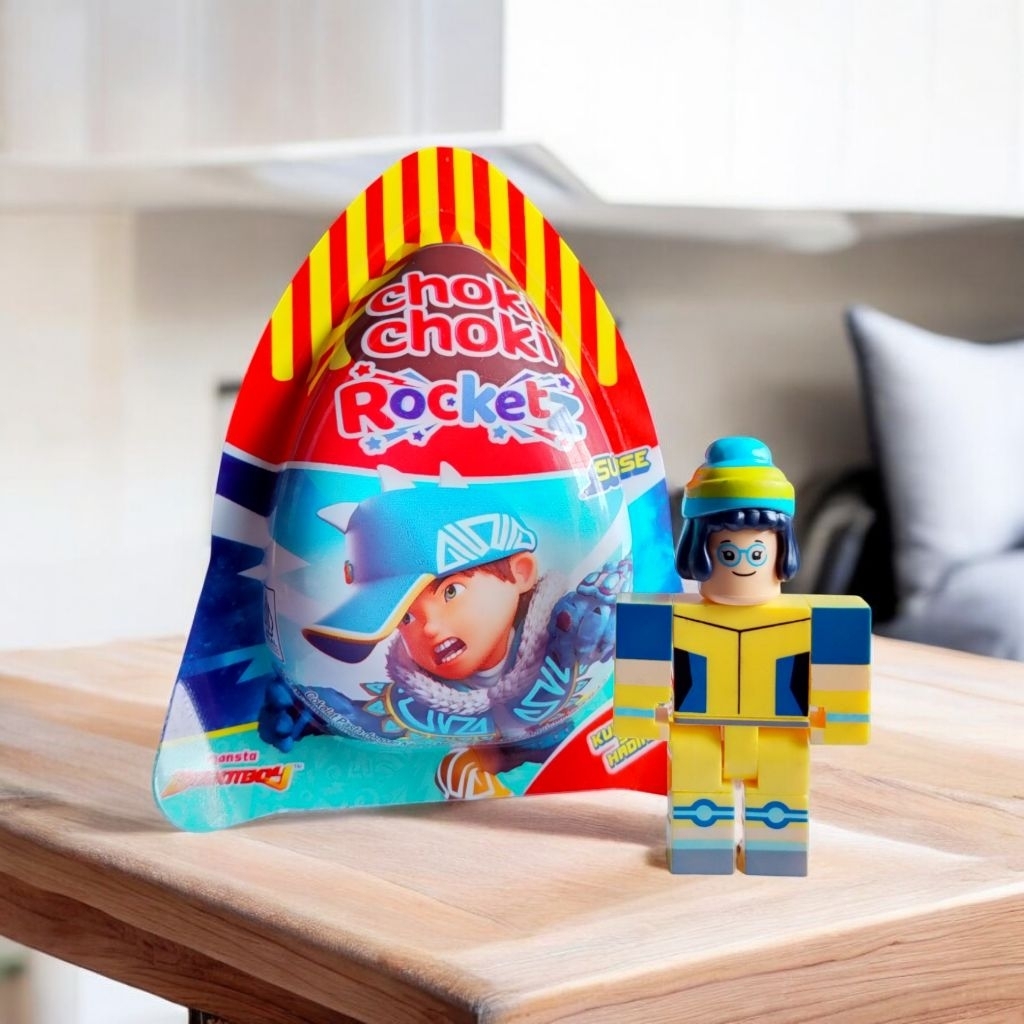 Jual Choki Choki Rocketz Roblox Ying Roket Coklat | Shopee Indonesia