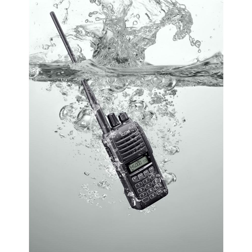 Jual Icom IC-T10 HT Dual Band IP67 Handheld Radio ICT10 136-174 400-479 ...