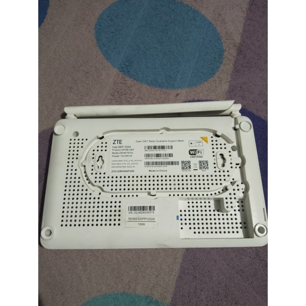 Jual ont zte ZXHN F670L/F679L Port biru | Shopee Indonesia