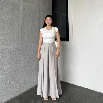 Lavie Pants Cullote Palazzo Highwaist Celana Panjang Wanita Celana Kantor Formal Casual Trendy