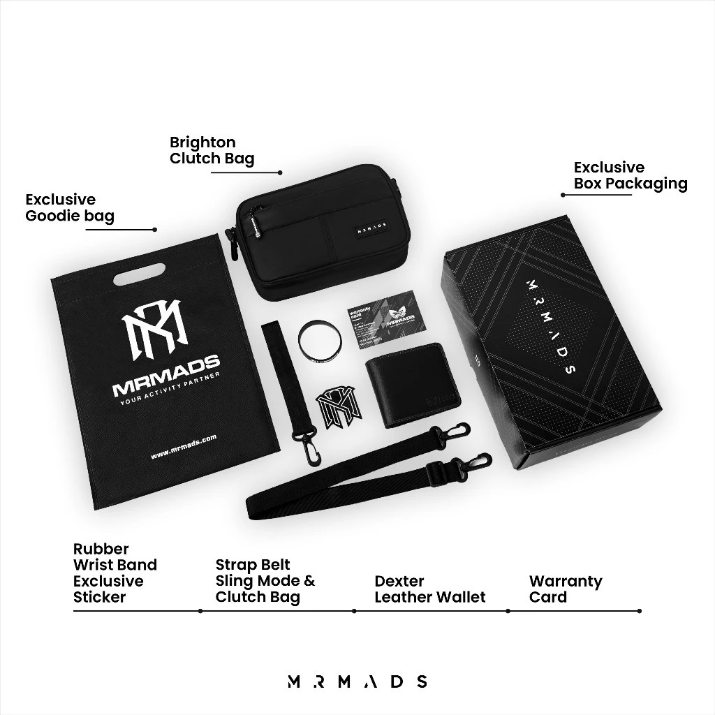 Kompartemen dalam Brighton Clutch Bag dengan slot organizer dan card pocket