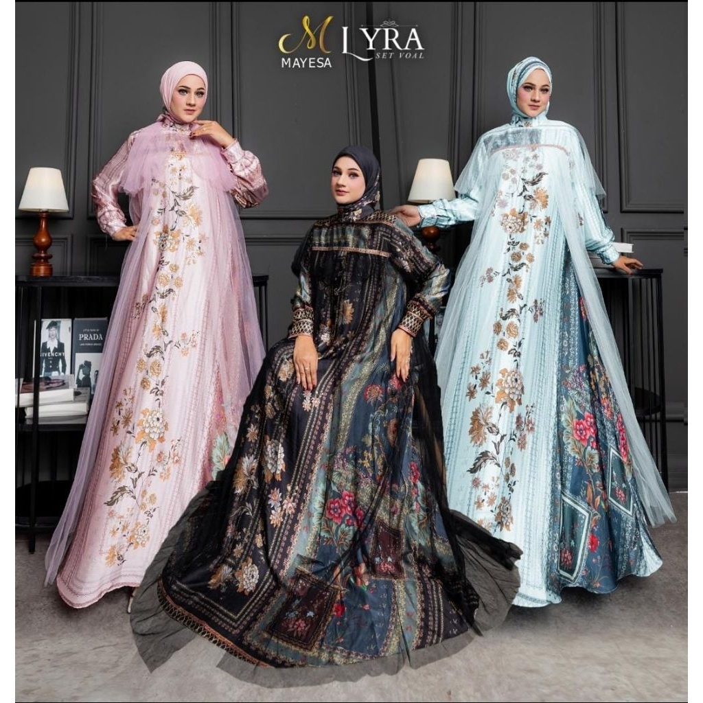 Jual lyra Set Voal original by mayesa Premium | Shopee Indonesia