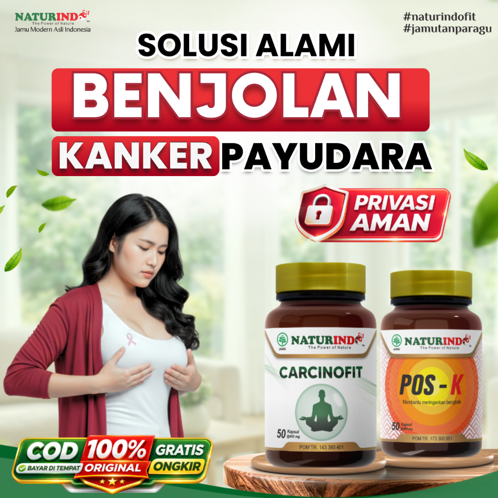 Obat Kanker Payudara Tumor Kista Benjolan Herbal Paling Ampuh Carcinofit Naturindo