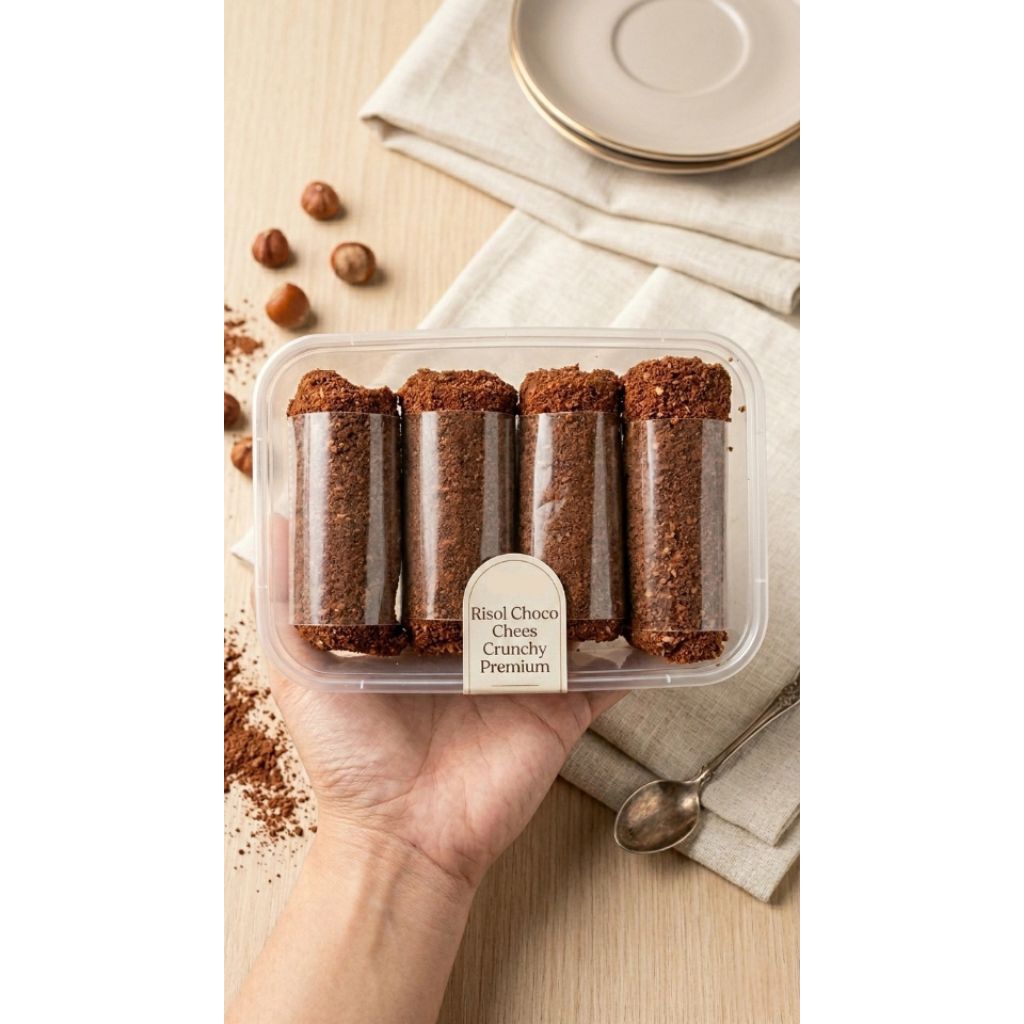 Jual Risol Coklat Lumer Frozen Premium - Choco Cheese Crunchy Double ...