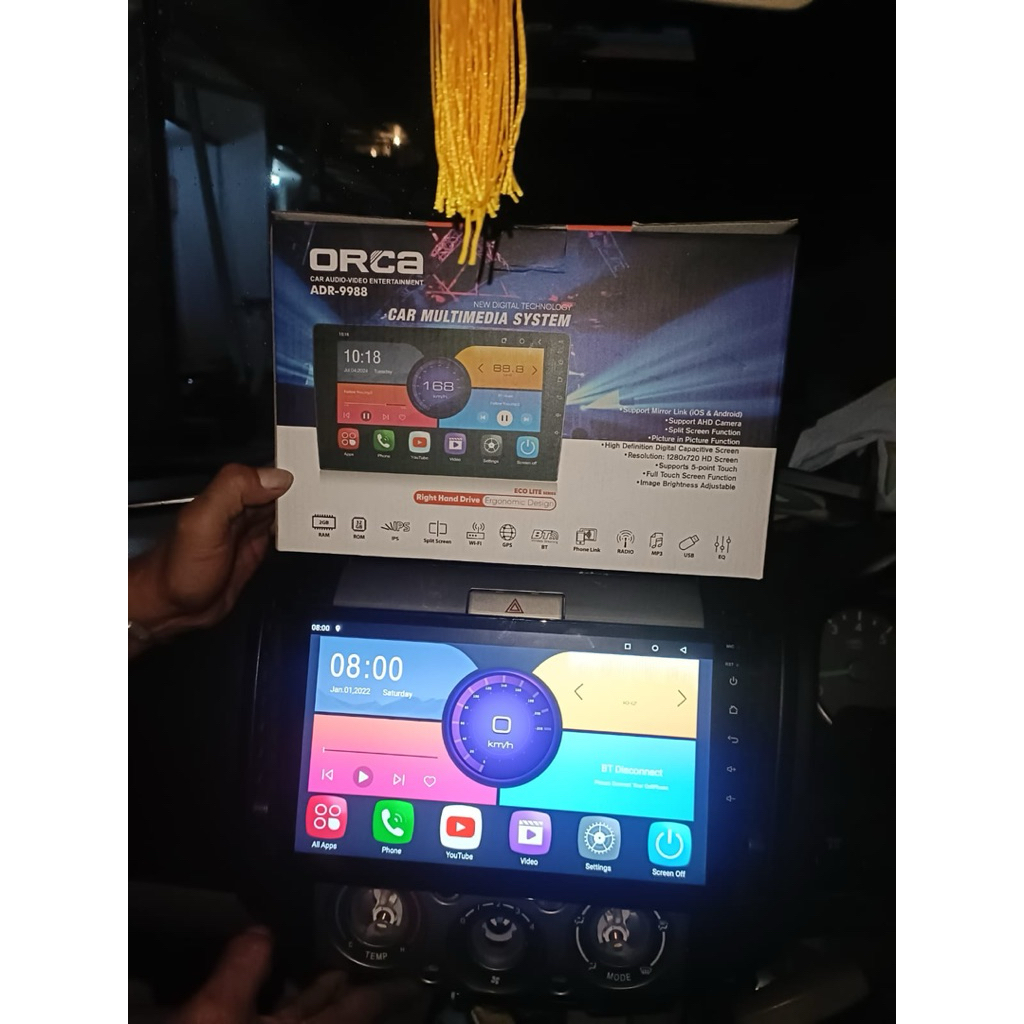 Jual ORCA ADR-9988 ram 2/32 Car Multimedia System – Head Unit Android ...
