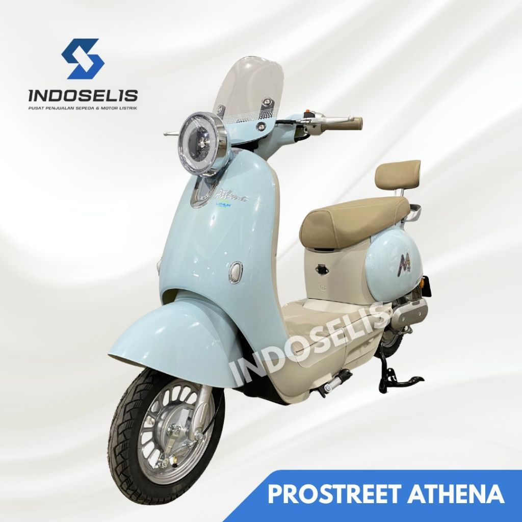 Jual Sepeda Listrik INDOSELIS Modern Athena 800 Watt Batrai Lithium ...