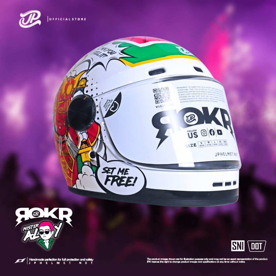 Jual Helm Full Face Retro Pria Wanita Harian Motor Matic Tebal Nyaman ...