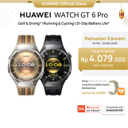 HUAWEI WATCH GT 6 Pro Smartwatch l Golf & Diving l Running & Cycling l 21-Day Ba