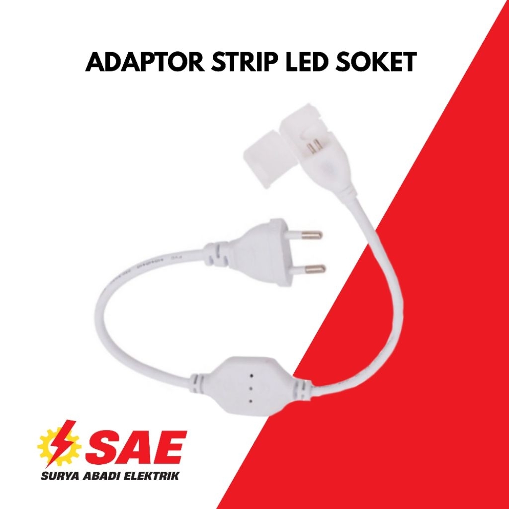 Jual Adaptor Lampu Strip LED Socket dan Jarum | Shopee Indonesia