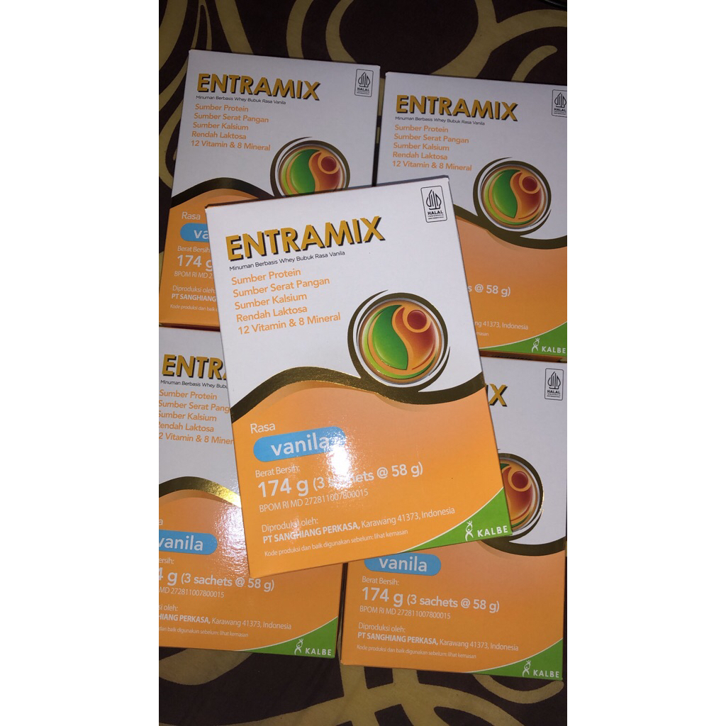 Jual SUSU ENTRAMIX VANILLA | Shopee Indonesia