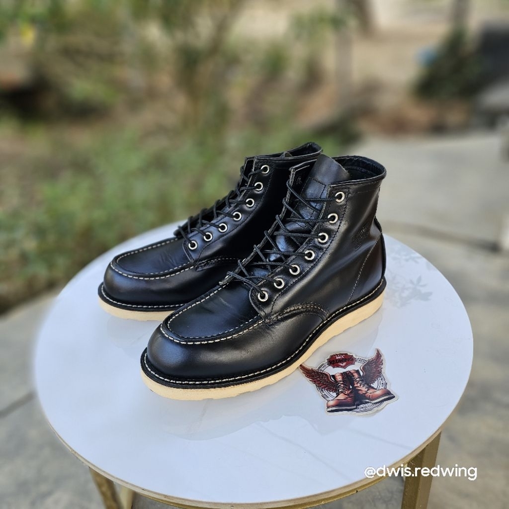 Jual Redwing 8130 Moctoe Black Chrome Size 8E / 41 insole 26cm