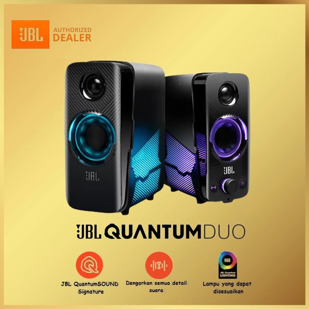 Jual JBL Quantum Duo Speaker PC Gaming With RGB QuantumDuo | Shopee ...