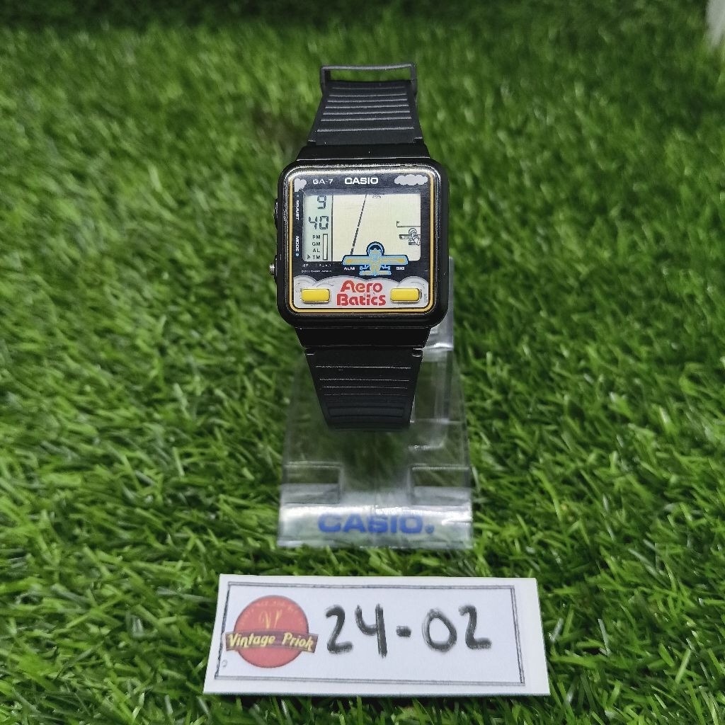 Jual Vintage Casio GA-7 Acro Batics LCD Game Watch Module 688 Japan ...