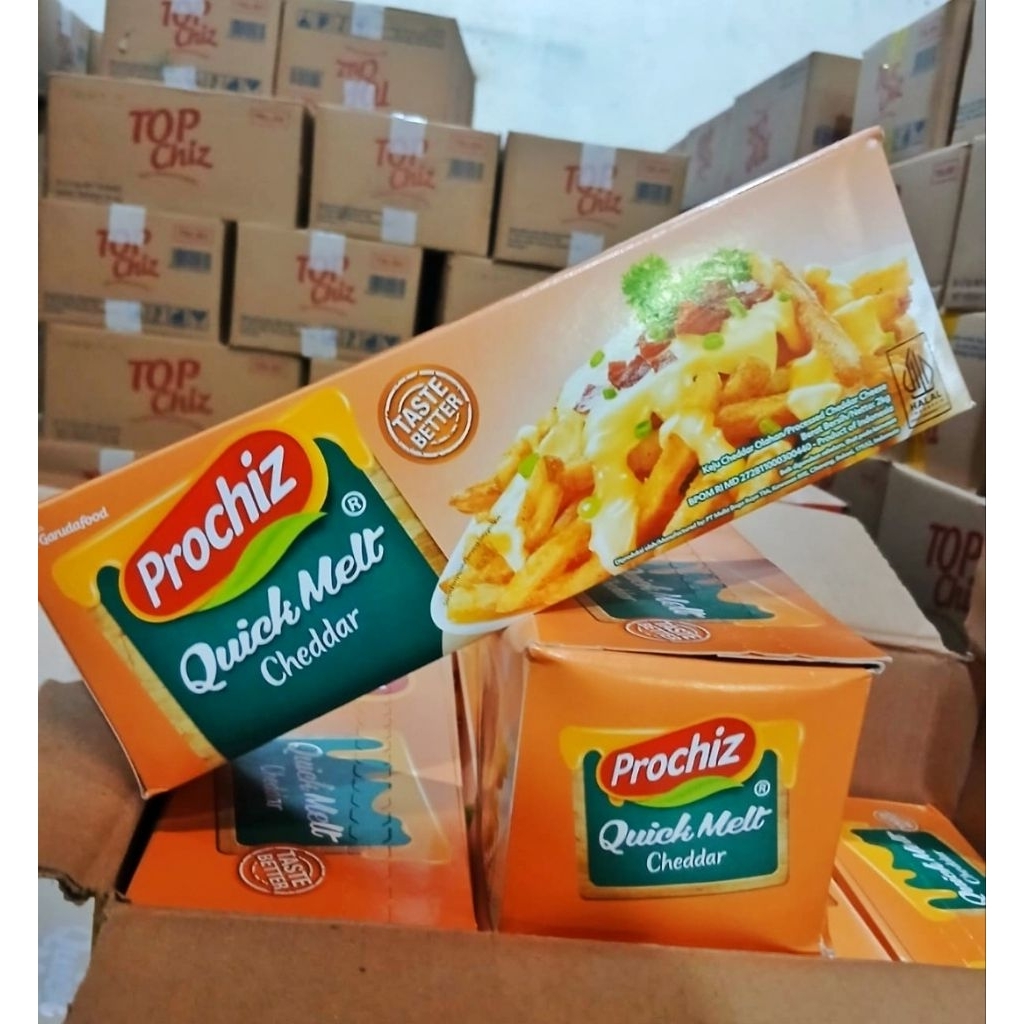 Jual PROCHIZ QUICK MELT CHEDDAR 2KG | Shopee Indonesia
