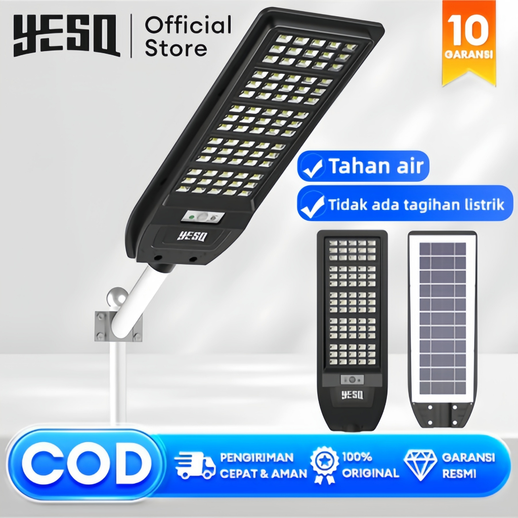 Jual YESQ Lampu Jalan Tenaga Surya LED 20000W Matahari Otomatis Sensor ...