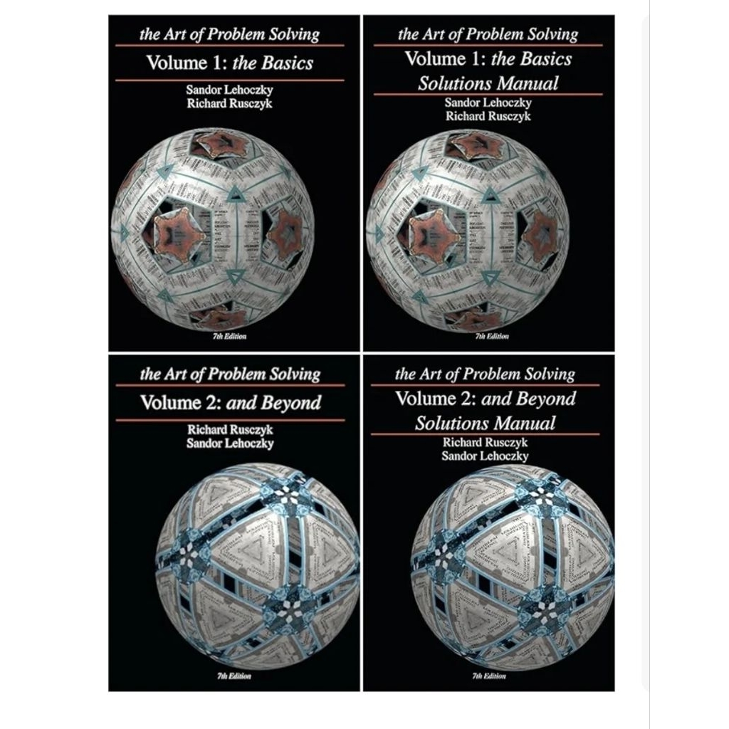 Jual Art of Problem Solving Series Volume 1: The Basics & Volume 2: and ...