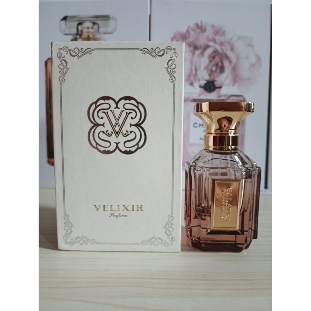 Jual Botol Parfum Kosong & Box Velixir Galatea 35 mL EDP Bonus Vial ...