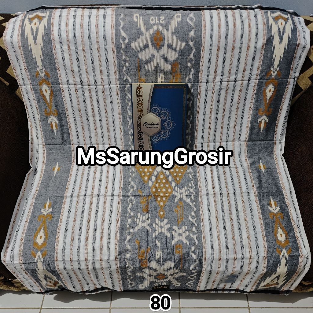 Sarung Cendana Goyor Songket Dobby & Dobby Rayon Motif BHS