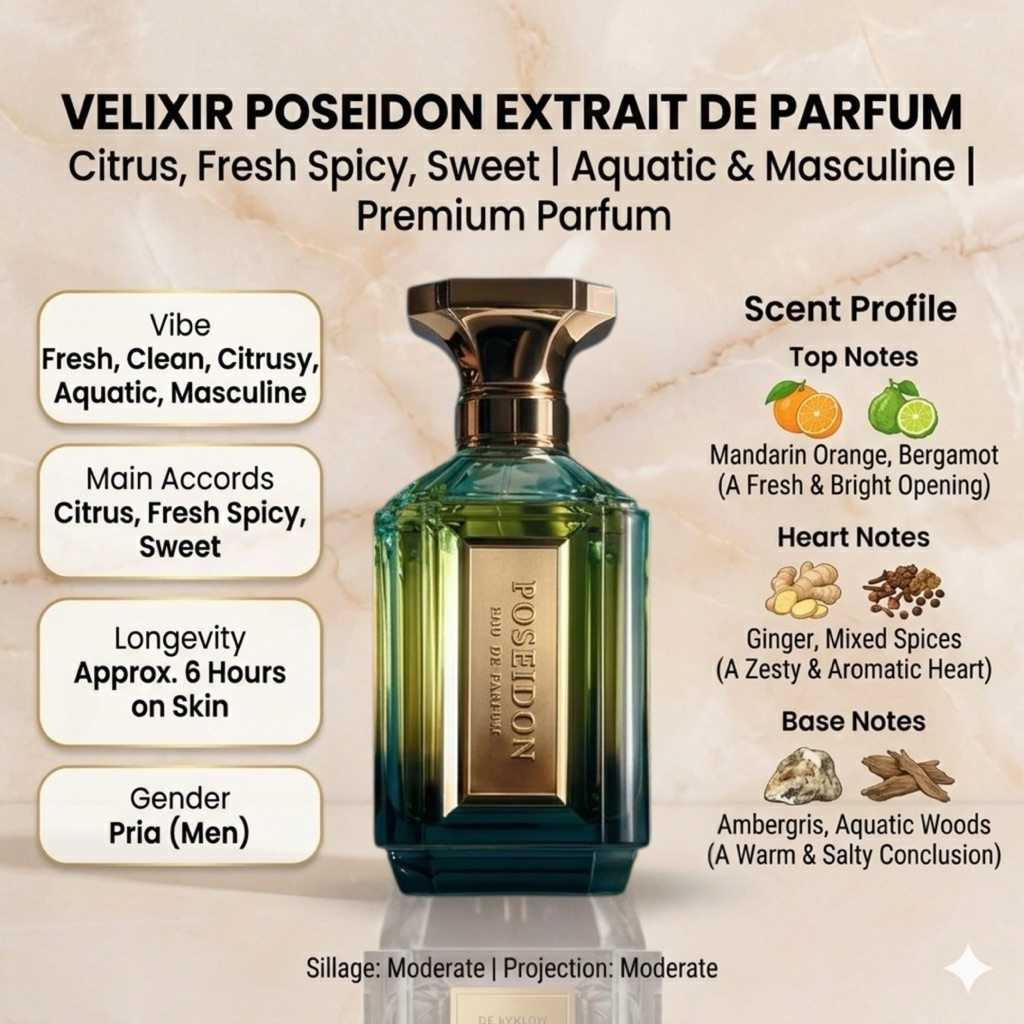 Jual VELIXIR POSEIDON EDP 100ML | Shopee Indonesia