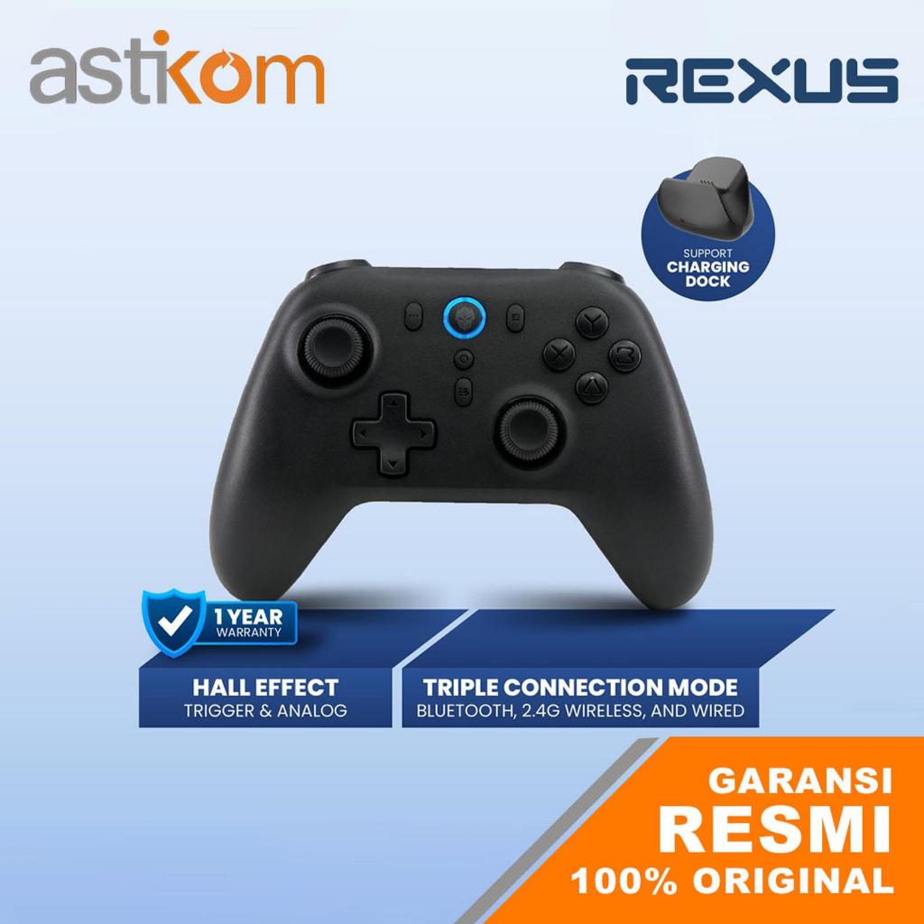 Jual Gamepad Gaming Rexus Asta GX150 V.2 | Wireless | Half Effect ...