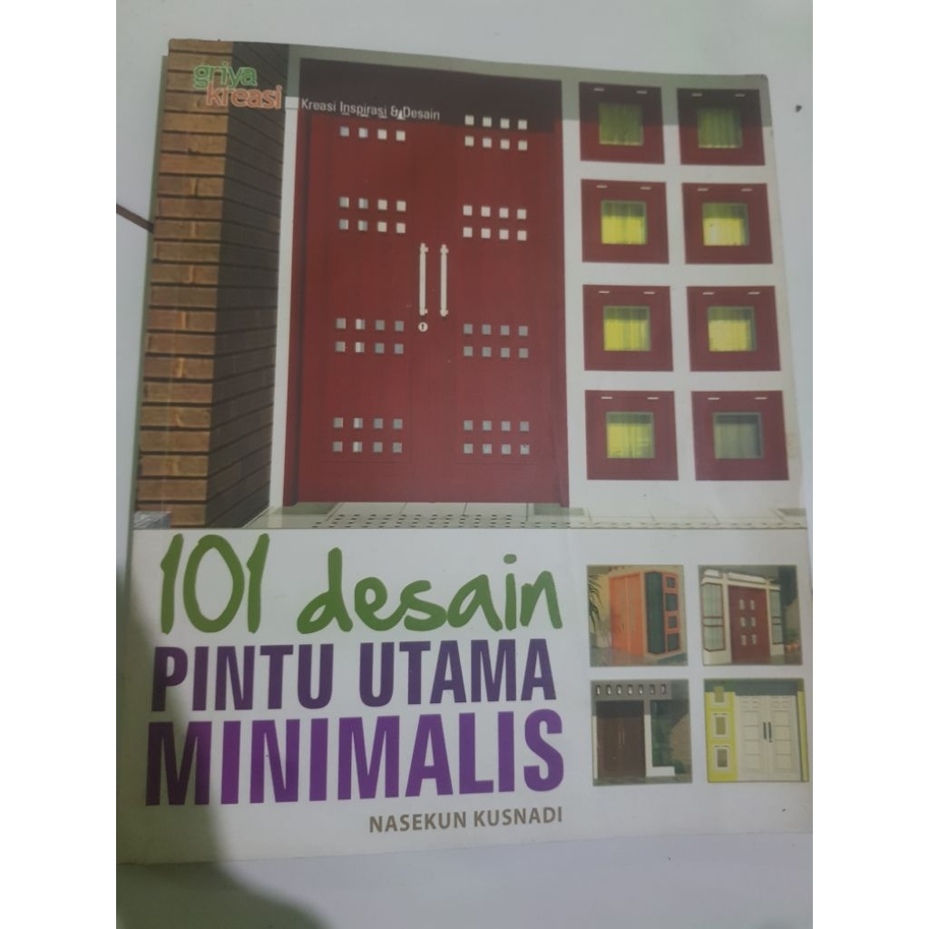 Jual buku 101 design pintu utama minimalis | Shopee Indonesia