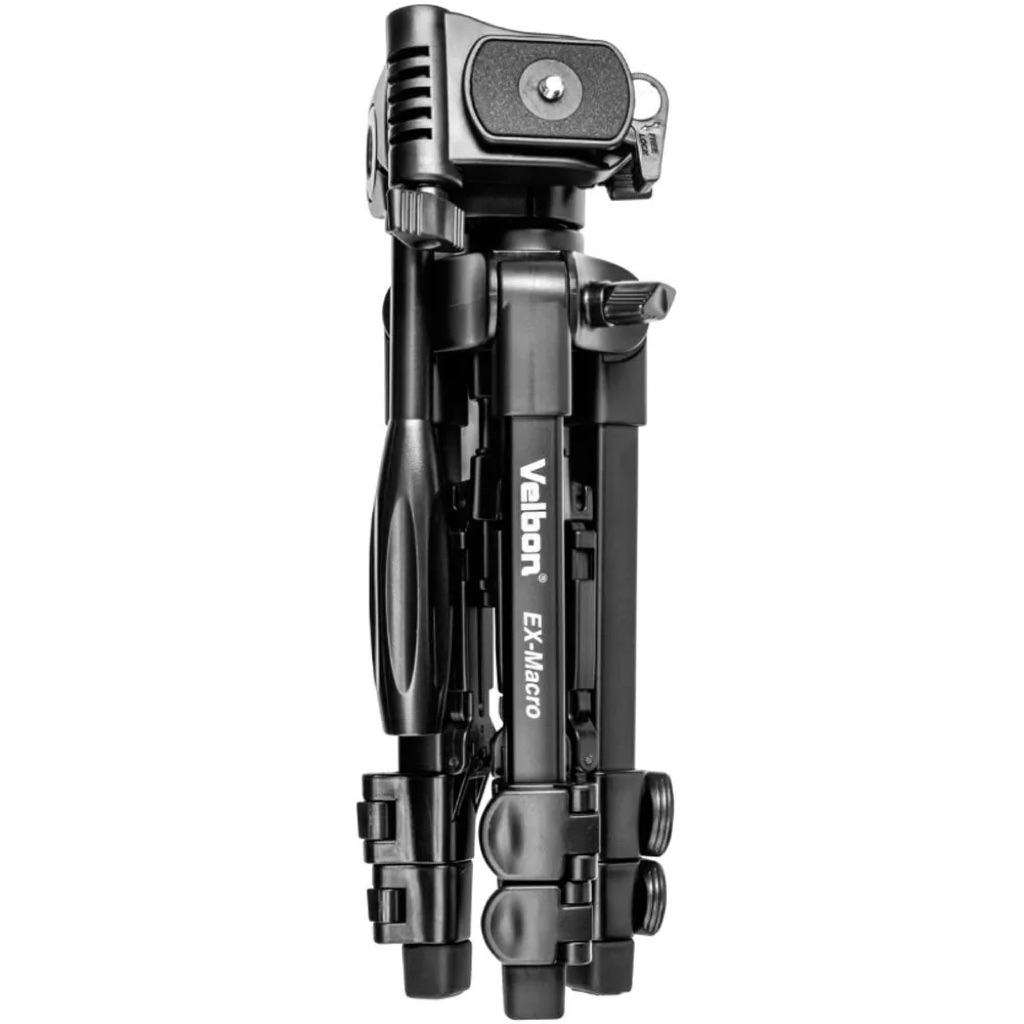 Jual Velbon EX-Macro compact tripod with a 3-way pan/tilt head | Shopee ...