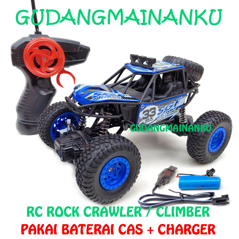 Jual Mobil RC Remote Control ROCK CLIMBER CRAWLER OFFROAD | Shopee ...