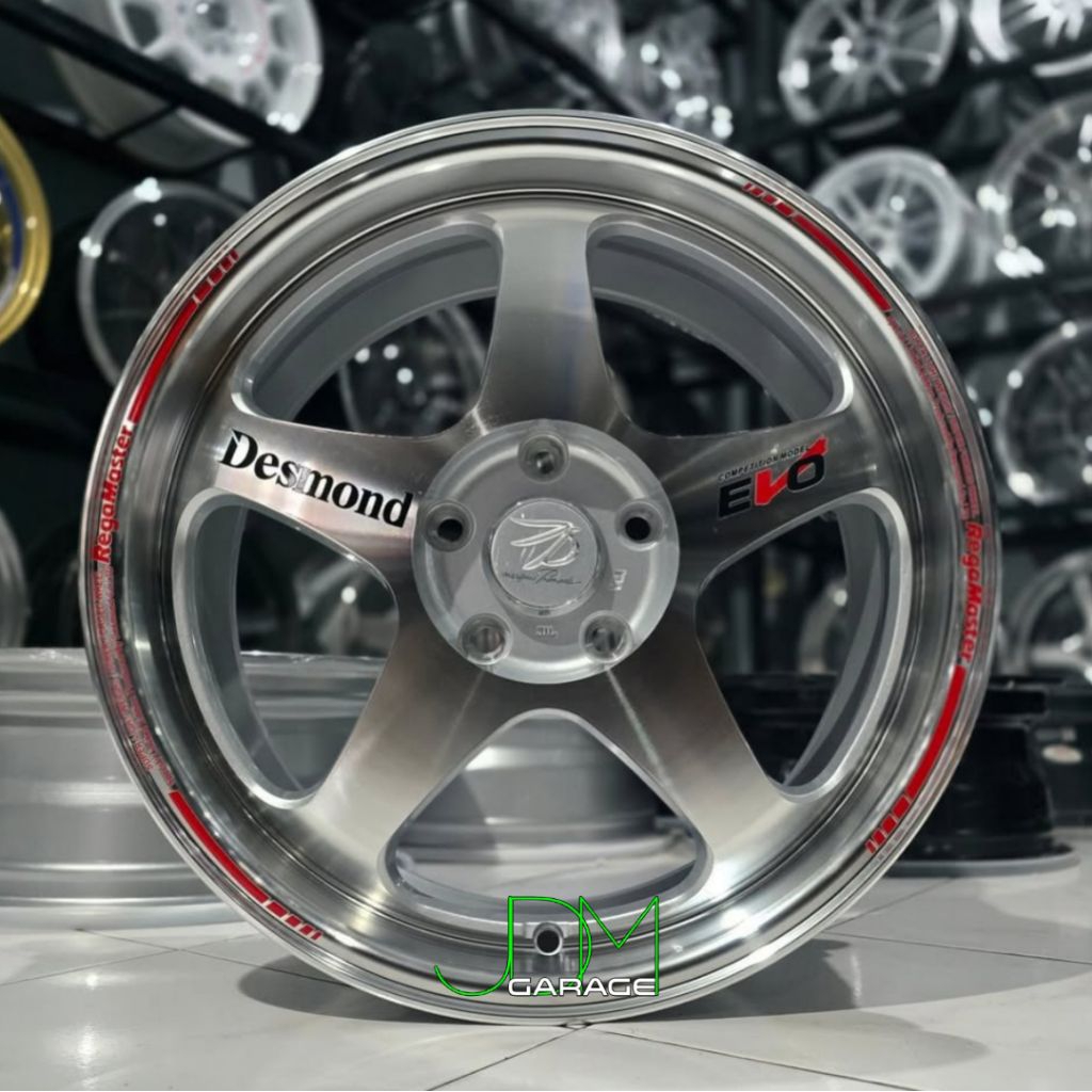 Jual velg spoon evo r17 lebar 8 pcd 5x114,3 et 40 velg mobil ring 17 ...