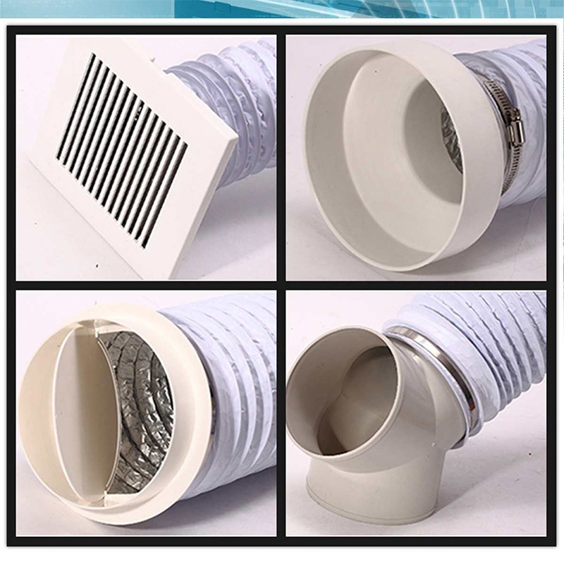 Jual 2M Selang Aluminium Flexible 4 Inch/Ducting Cooker Hood/Pipa ...