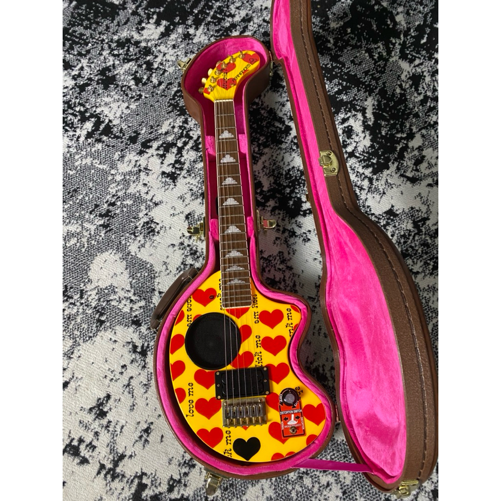Jual Fernandes Zo-3 Yellow Heart Hide X Japan Signature Made in