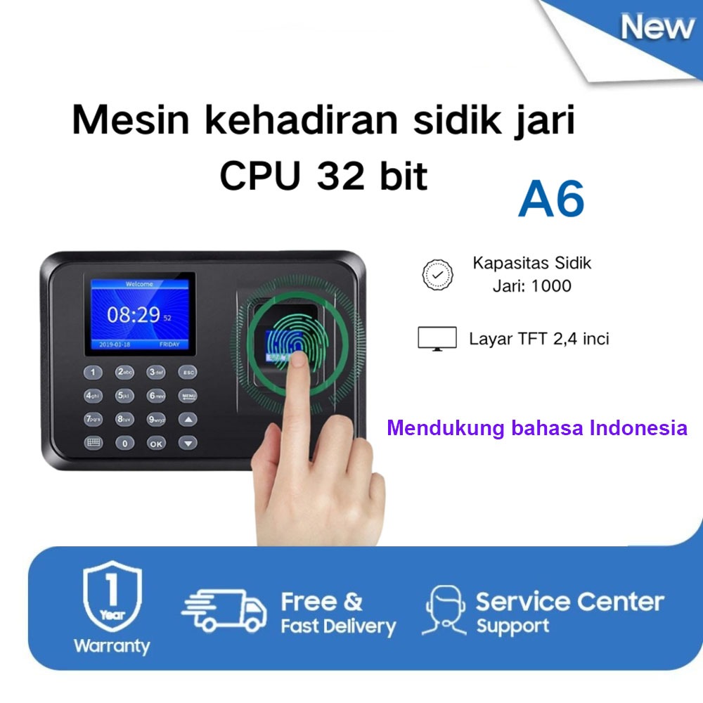 Jual Mesin Absensi Fingerprint Terlengkap & Harga Terbaru April 2026 ...