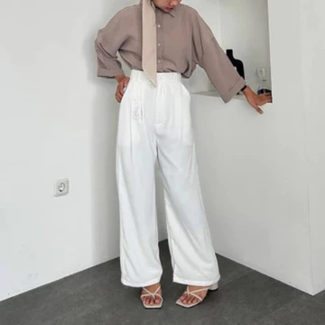 Loose Pants 332 PETITE SIZE Celana Kulot Anti Kusut Trousers Kantor Formal Casual 33293