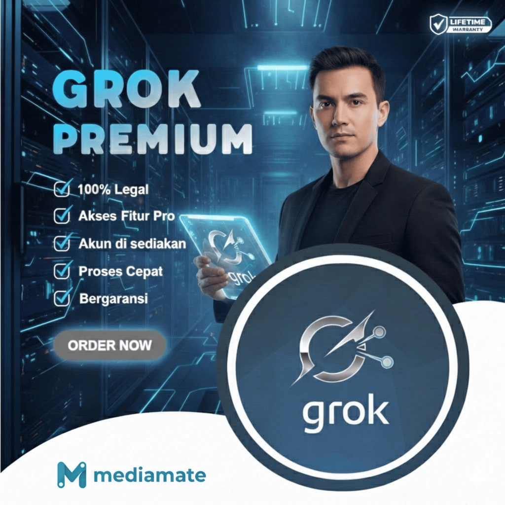 Jual SUPER GROK AI TERBARU PRIVATE & SHARING 1 BULAN BERGARANSI GROK ...